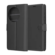  Techsuit - Bőr Tok - OnePlus 13 - Fekete tok