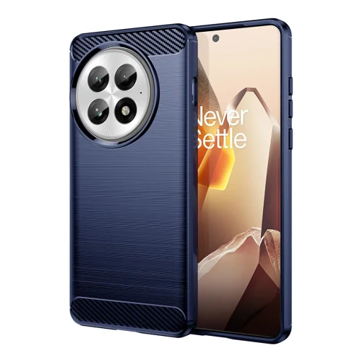  Techsuit - Szénszilikon - OnePlus 13 - Kék tok - 1