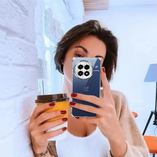  Techsuit - Ütésálló Átlátszó Szilikon - OnePlus 13 - Átlátszó tok - 6