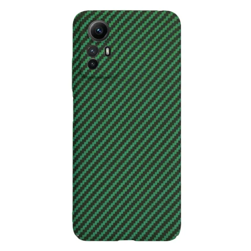  Techsuit - Karbonit Szálhéj - Xiaomi Redmi Note 12S - Zöld tok - 3
