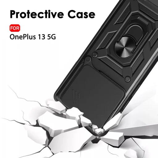  Techsuit - CamShield sorozat - OnePlus 13 - Fekete tok - 3