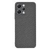  Xiaomi Redmi 12 4G / 12 5G fekete Techsuit Carbonite szálhéj tok thumbnail
