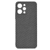  Xiaomi Redmi 12 4G / 12 5G fekete Techsuit Carbonite szálhéj tok thumbnail