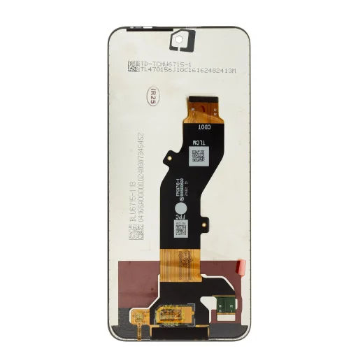 LCD Kijelző + Érintőegység Infinix Hot 50i/50 5G/Smart 9 Fekete, - 2