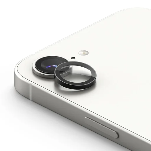 Ringke Kamera Keretvédő 2 csomag iPhone 16e fekete üvegfólia - 2