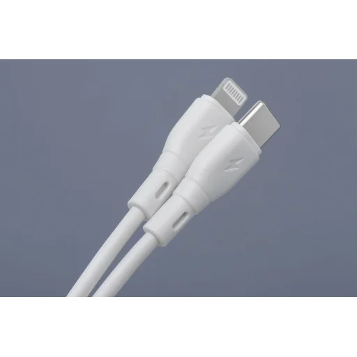 BLUE STAR ECO kábel 2,4A 27W Type C - Lightning PJ72-18-3 1m fehér, - 2