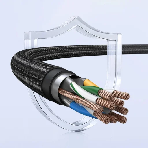 USB C / micro USB-B 3.0 kábel Ugreen US565 5Gb/s 3A 0.5m - szürke - 8