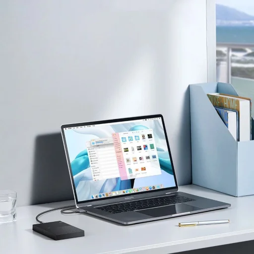 USB C / micro USB-B 3.0 kábel Ugreen US565 5Gb/s 3A 0.5m - szürke - 5