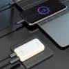 GaN Dudao A65Q 65W USB-A / USB-C PD Ultra-Vékony Fali Töltő - Fehér thumbnail