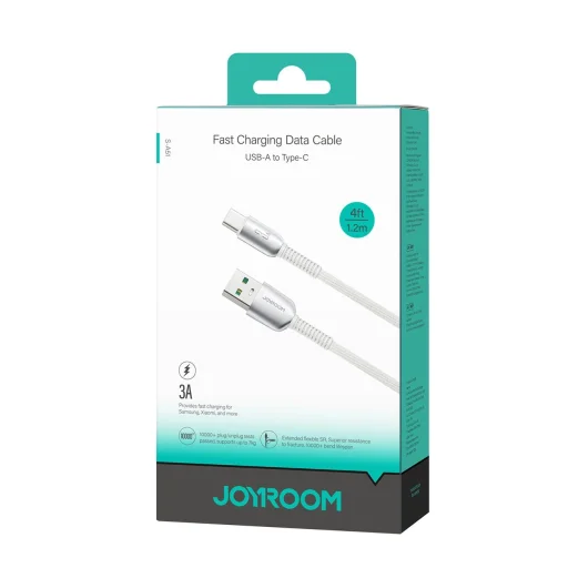 Joyroom S-A51 Cutting-Edge Series 3A USB-A - USB-C kábel 1,2m - szürke - 7