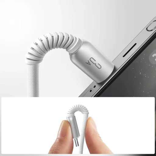 Joyroom S-A51 Cutting-Edge Series 3A USB-A - USB-C kábel 1,2m - szürke - 8