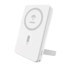 Powerbank Dudao K14S+ 10000mAh 20W USB-A / USB-C / MagSafe tartóval - fehér
