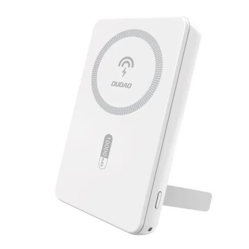Powerbank Dudao K14S+ 10000mAh 20W USB-A / USB-C / MagSafe tartóval - fehér - 1