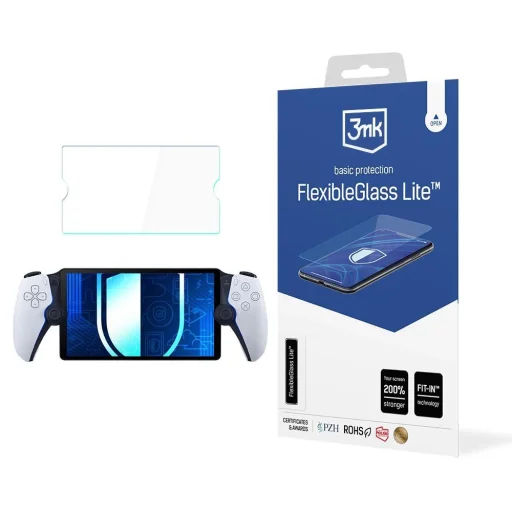 Hybrid glass 3mk FlexibleGlass Lite Sony PlayStation Portal üvegfólia - 1