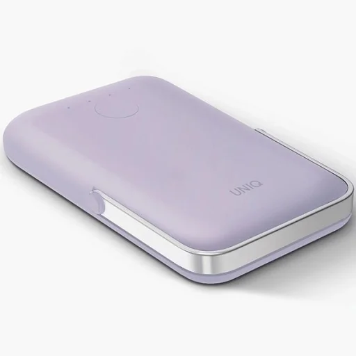 Powerbank Uniq Hoveo mágneses 5000mAh USB-C 20W PD - lila - 5