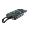 Powerbank Acefast M12-10000 PD20W ultra-vékony, MagSafe kompatibilis - fekete thumbnail