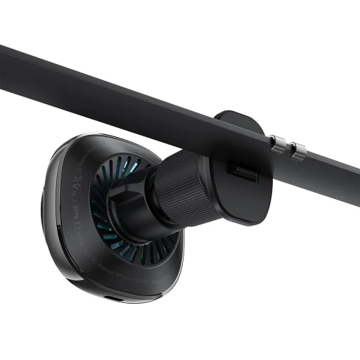 Acefast D31 Vezeték Nélküli Töltő Autós Tartó Légbeömlőre - Fekete - 3