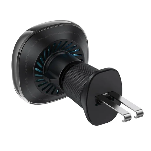 Acefast D31 Vezeték Nélküli Töltő Autós Tartó Légbeömlőre - Fekete - 2