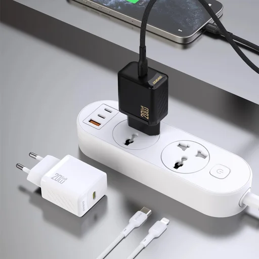 Dudao A26 PD20W GaN USB-C Töltő - Fekete - 3