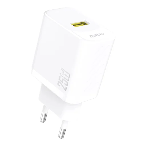Dudao A27S 25W GaN USB-A hálózati töltő adapter - Fehér - 1
