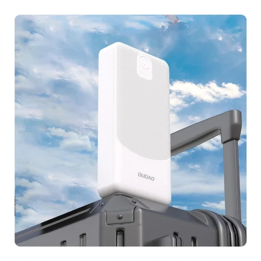 Dudao K10Pro 2.4A 20000mAh 2 x USB-A powerbank - fehér - 2