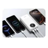 Powerbank Dudao K12Pro 22.5W PD 20000mAh USB-A, USB-C - fehér - 4