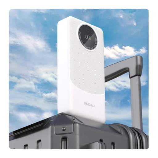 Powerbank Dudao K12Pro 22.5W PD 20000mAh USB-A, USB-C - fehér - 2