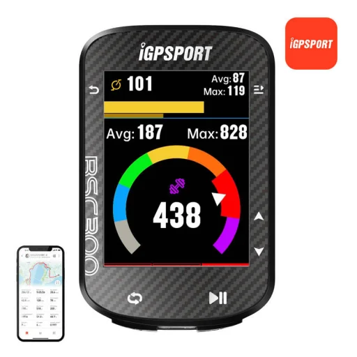 iGPSport BSC300 GPS kerékpáros számítógép - 1