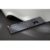 Keychron K5 Max RGB Piros kapcsolós vezeték nélküli, alacsony profilú billentyűzet (fekete) [K5M-H1] thumbnail