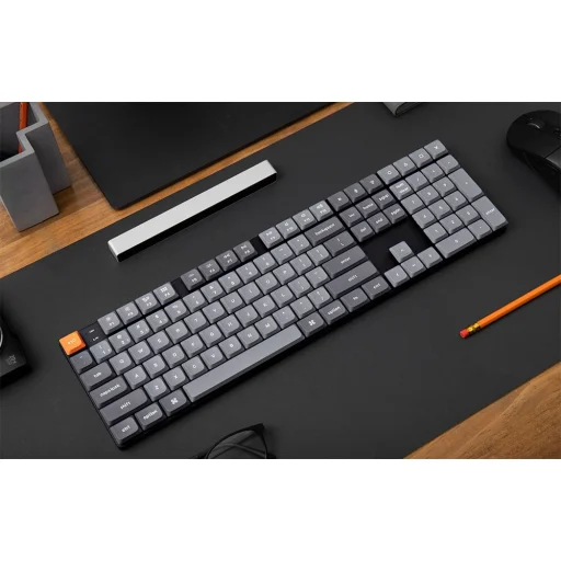 Keychron K5 Max RGB Piros kapcsolós vezeték nélküli, alacsony profilú billentyűzet (fekete) [K5M-H1] - 8