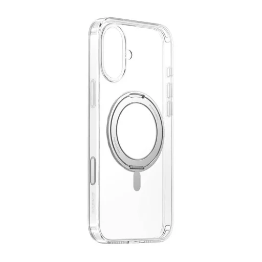 Baseus SkyRing 360 Mágneses Tok Állvánnyal iPhone 16 (átlátszó) tok - 1