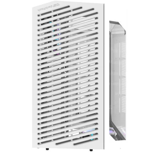 Darkflash DY470 számítógép ház (fehér) + 4 ventilátor + GPU tartó - 6