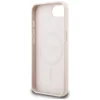 iPhone 16 kompatibilis GUESS GUHMPSE4P4SM4MP (PU 4G Small 4G és Classic) rózsaszín tok MagSafe tok - 7
