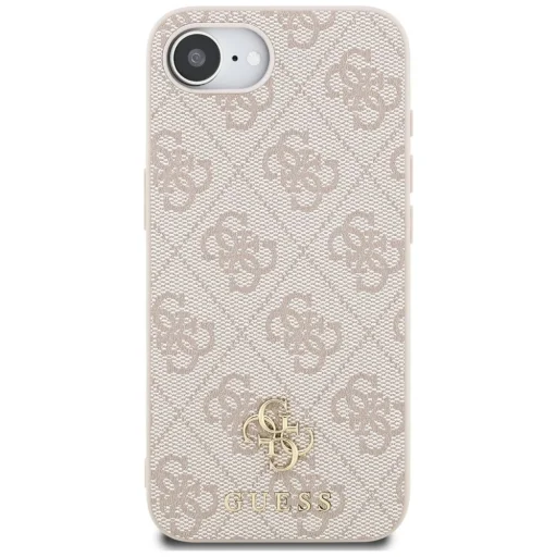  iPhone 16e kompatibilis GUESS GUHMPSE4P4SM4MP (PU 4G Small 4G és Classic) rózsaszín tok MagSafe tok - 3