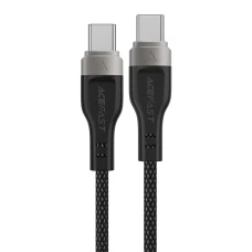 3 az 1-ben kábel Acefast C11-03 USB-C - USB-C 480Mb/s 100W 1,2 m - fekete