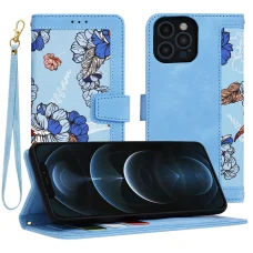  Techsuit - FlipCraft - iPhone 12 Pro Max - Élénk Kék tok