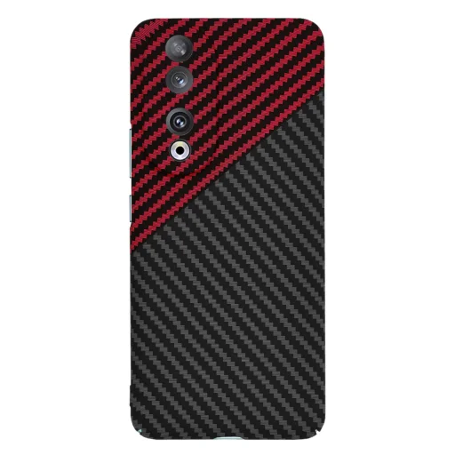  Techsuit - Karbonit Szálhéj - Honor 90 - Vörös Örvény tok - 2