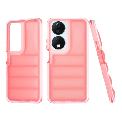  Techsuit - Hullámpajzs - Honor X7b / X7b 5G / 90 SMART - Piros tok - 1