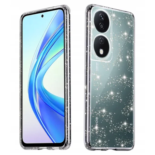  Techsuit - SparkleSkin Sorozat - Honor X7b / X7b 5G / 90 SMART - Átlátszó tok - 1