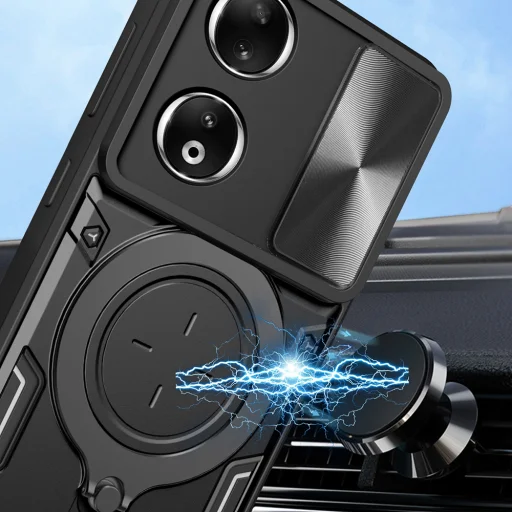  Techsuit - CamGuard Pro - Honor 90 - Fekete tok - 5