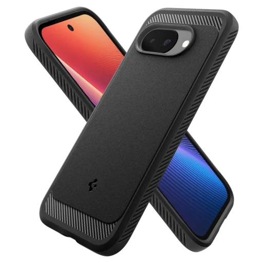  Google Pixel 9A matt fekete Spigen Rugged Armor Mag Magsafe tok - 7