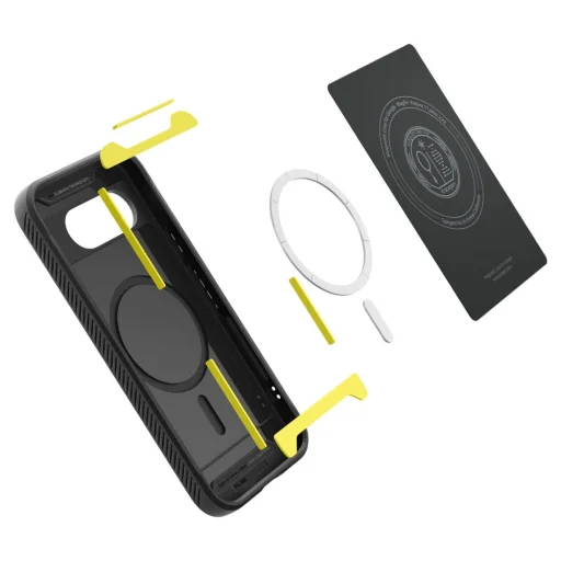  Google Pixel 9A matt fekete Spigen Rugged Armor Mag Magsafe tok - 8