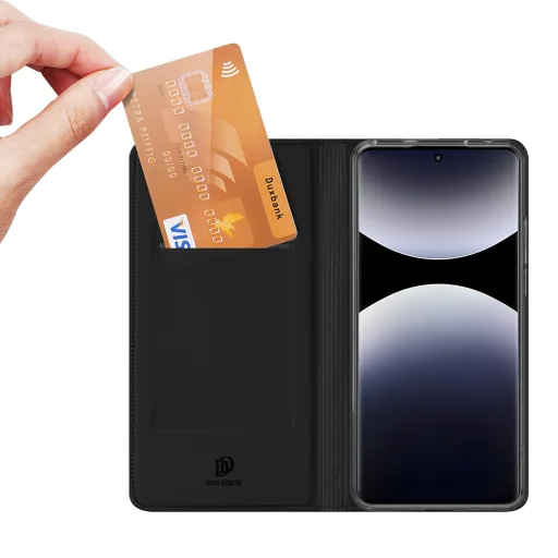 Xiaomi Redmi Note 14 Pro 4G / Poco F7 čierne puzdro Dux Ducis Skin Pro - 2