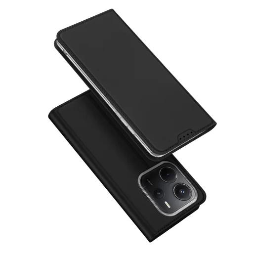  Xiaomi Redmi Note 14 4G regionális verzió (163,25 x 76,55 x 8,16 mm) Fekete Dux Ducis - Skin Pro tok - 1