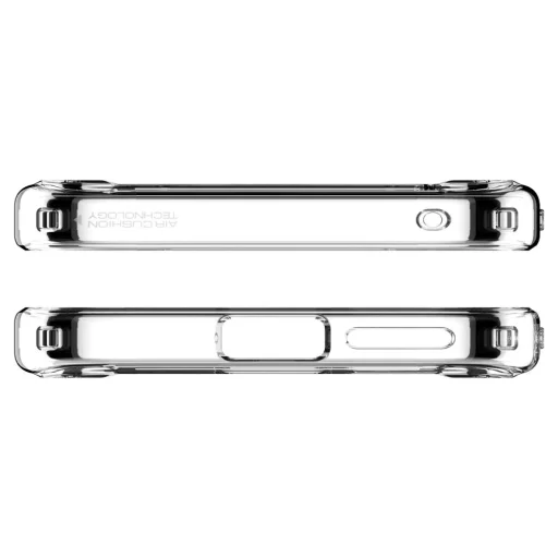 Google Pixel 9a priehľadné/biele Spigen Ultra Hybrid Mag Magsafe puzdro - 5