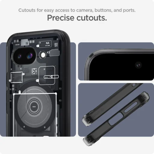  Google Pixel 9a Fekete Spigen Ultra Hybrid Mag Magsafe Zero One tok - 13
