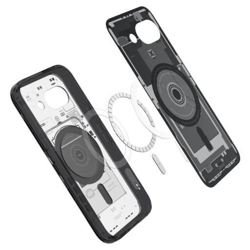  Google Pixel 9a Fekete Spigen Ultra Hybrid Mag Magsafe Zero One tok - 6