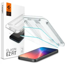 Edzett üveg Spigen Glas.tr „ez Fit” 2 darabos Google Pixel 9A átlátszó üvegfólia