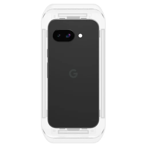 Edzett üveg Spigen Glas.tr „ez Fit” 2 darabos Google Pixel 9A átlátszó üvegfólia - 7
