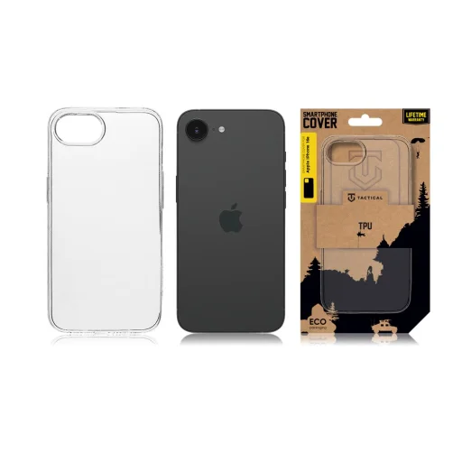 Tactical TPU Tok Apple iPhone 16e Transparent - 3